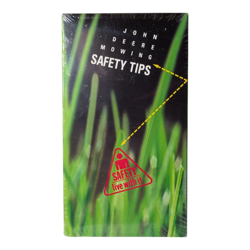 John Deere Mowing Safety Tips - Training Video - Brand New - Sealed